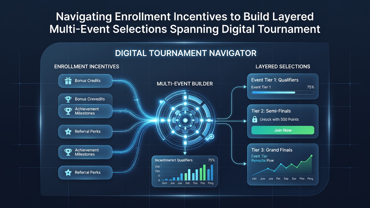 Layered accumulator construction linking esports, tennis, and horse racing with incentive allocation