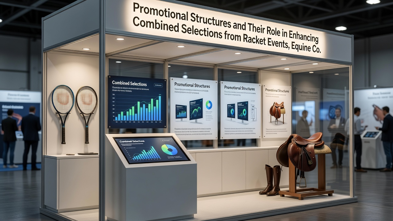 Accumulator construction blending tennis, horse racing, and esports with promotional overlays
